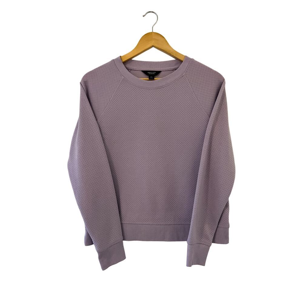 Simply Vera by Vera Wang Lavender Pullover Sweatshirt, Size XS, EUC, Activewear
